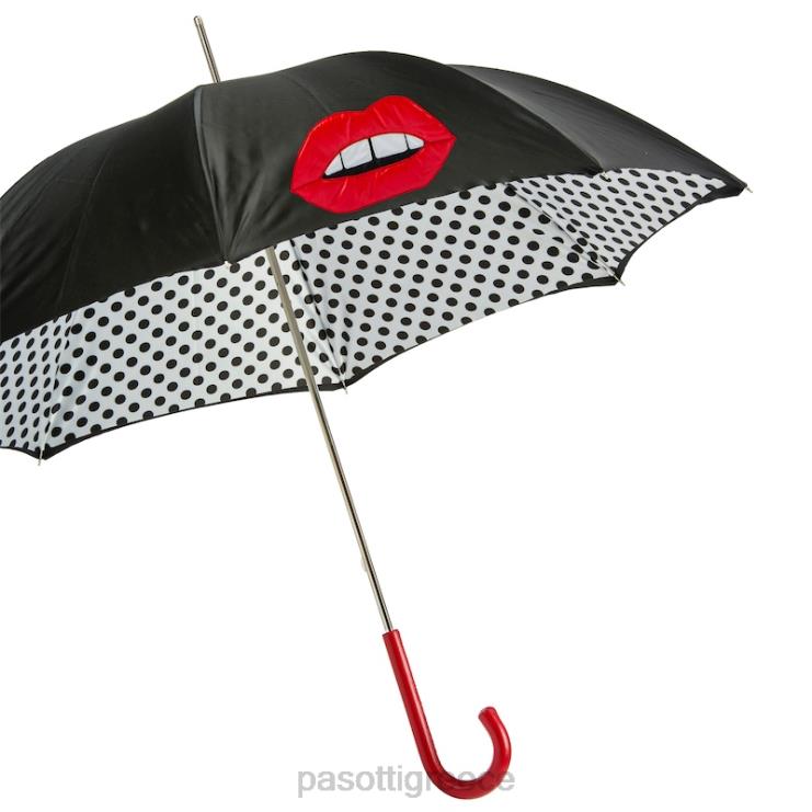 ομπρέλα | PASOTTI 420n 55874-2 p - στοματική ομπρέλα με πουά εσωτερικό διπλό πανί 2N6B8555 γυναίκες